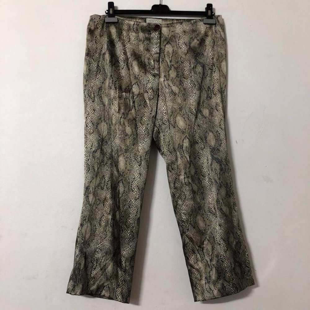 Snakeskin pants